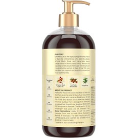 SHEA MOISTURE SheaMoisture Champú fortalecedor y restaurador para cabello dañado, fortalece y crece para limpiar y nutrir 24 oz