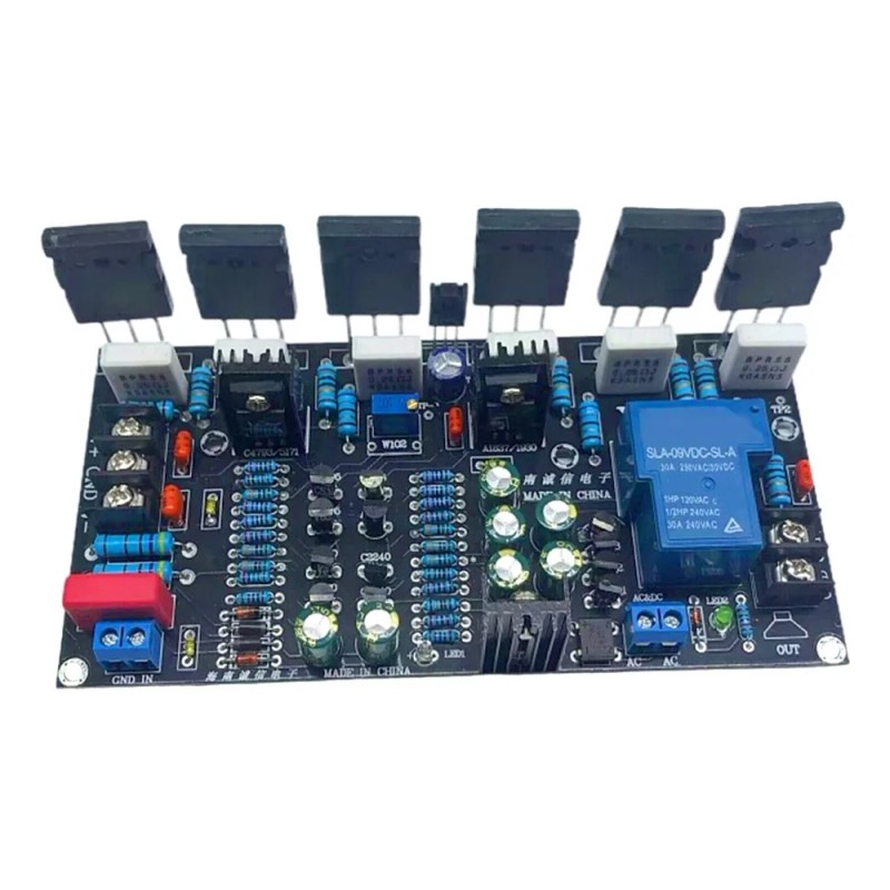 Placa Amplificadora De Potencia Mono De 300 W 1943+5200 Rear