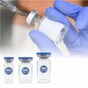 Sealed Sterile Empty Vials with Plastic Aluminum Flip - Transparent