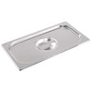 Vogue Stainless Steel Lid for 1/2 Gastronorm Tray, Silver, GN