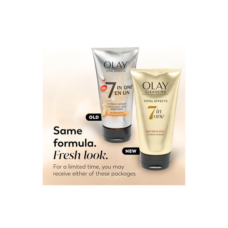 Face Wash by Olay, Total Effects Citrus Facial Cleanser and