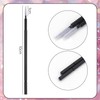 200 PCS Micro Applicators Brushes,Disposable Micro Applicator Brush,Eyelash Extension Applicators,Black