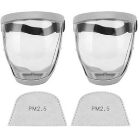 Protector facial Almencla con filtro anti‑vaho y válvula respiratoria – Modelo 3000365441