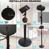 SSCEHCNY Speaker Stand for Sonos ERA 300, Height Adjustable up