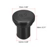 sourcing map SPR-092 Plug Insert for Cable Gland Rubber 9.2
