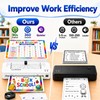 Laminator, A3 Laminator Machine with Built-in Trimmer, 70 Seconds Quick