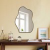 BOMINICA Irregular Wall Mirror - Asymmetrical Mirror for Bathroom, Living