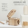 RoWood 3D Wooden Puzzle Puzzle Box - DIY Treasure Chest