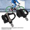 2Pcs Road Bike Self Locking Pedals Engineering Plastics Adjustable Bicycle