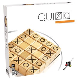 Quixo | Abstract Strategy Game for Families and Adults | Ages 8+ | 2 to 4 Players | 15 Minutes