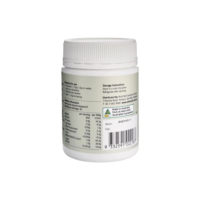 NTS Health Probiotic Digest-Ease 150 g, 150 grams