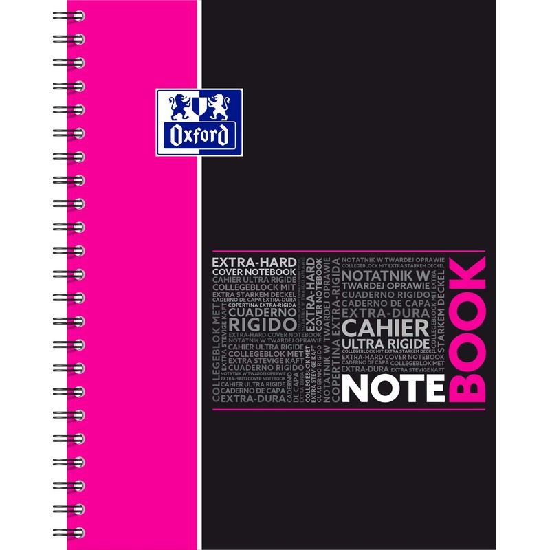 Oxford NoteBook A4 Spiral Bound Notebook + 160 Pages Large