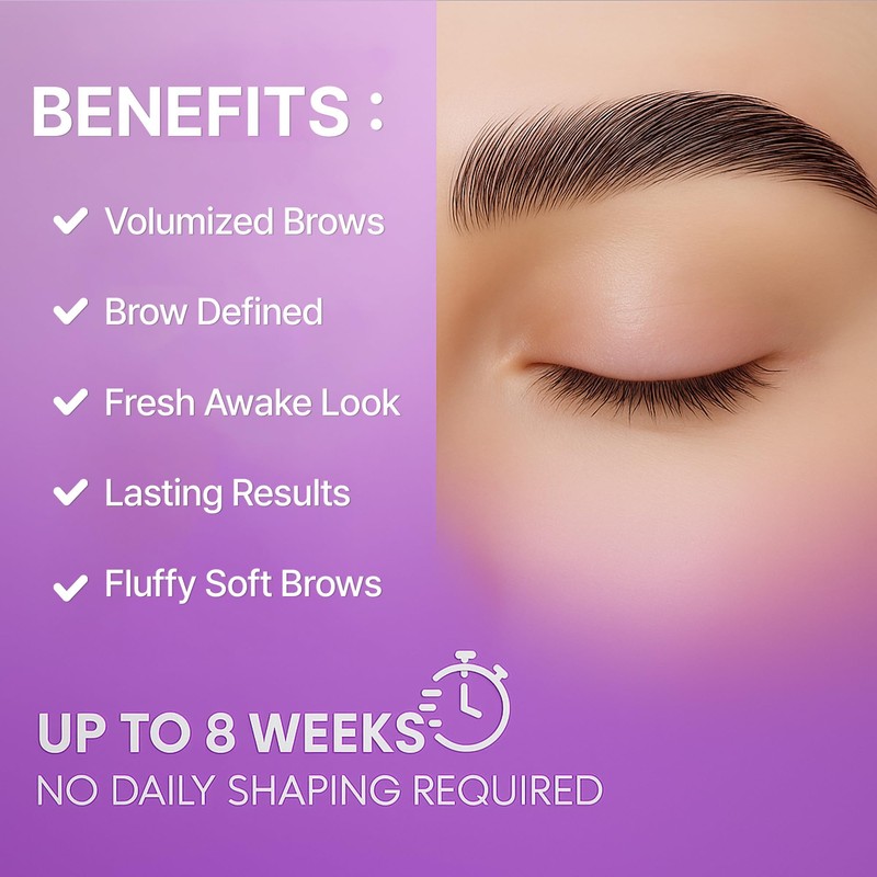 CLIONE PRIME At Home Brow Lamination Kit - DIY Eyebrow