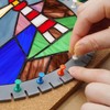ZAWAGIIK Layout Block System for Stained Glass Panels, Free to