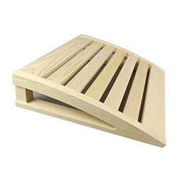 HJJKKH Wooden Sauna Headrest,Sauna Backrest Pillow,Natural Wood Pine Neck Pillow Head Support for Sauna Room Sauna Supplies Accessories (Wood-Style-1)