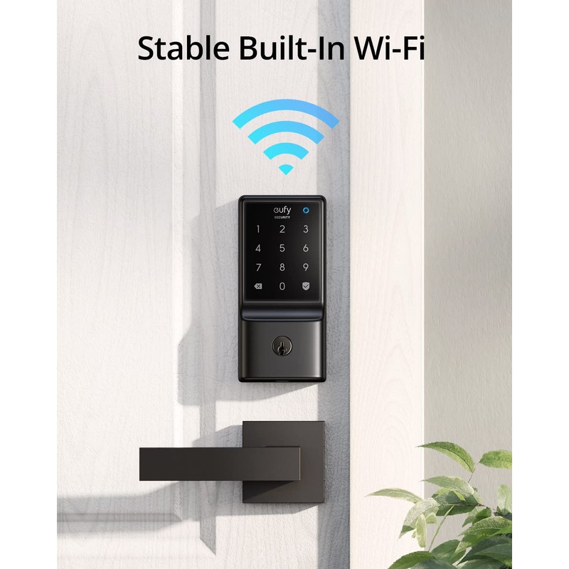 eufy Security Smart Lock C210, Keyless Entry Door Lock, Built-in