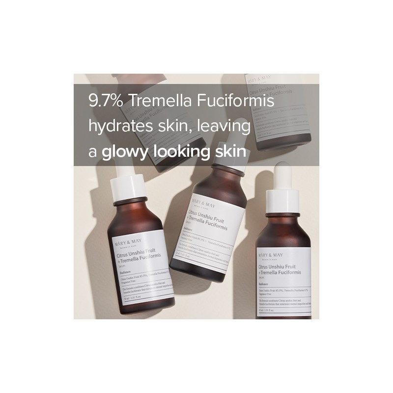 Mary&May [Mary&May]Citrus Unshiu + Tremella Fuciformis Serum 30ml