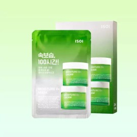 ISOI 아이소이 모이스춰 닥터 마스크 장수진 수분 22ml 10매, 1개 ISOIN Moisture Doctor Mask Jang Su-jin Hydration 22ml 10 Sheets, 1 Pack