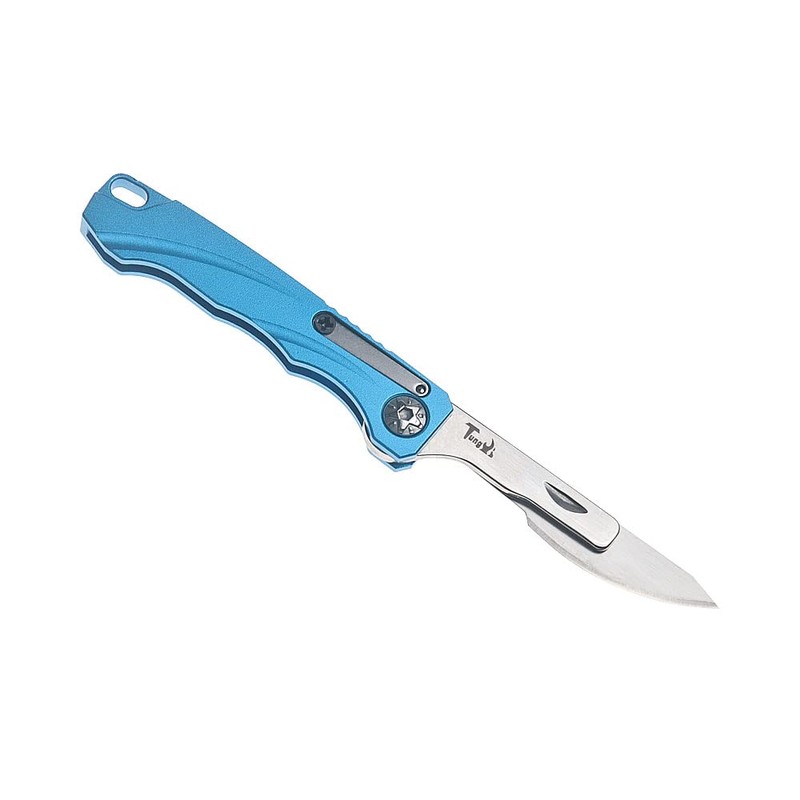Tungyi Daily Pocket Folding Utility Knife with 10 Replaceable Quick