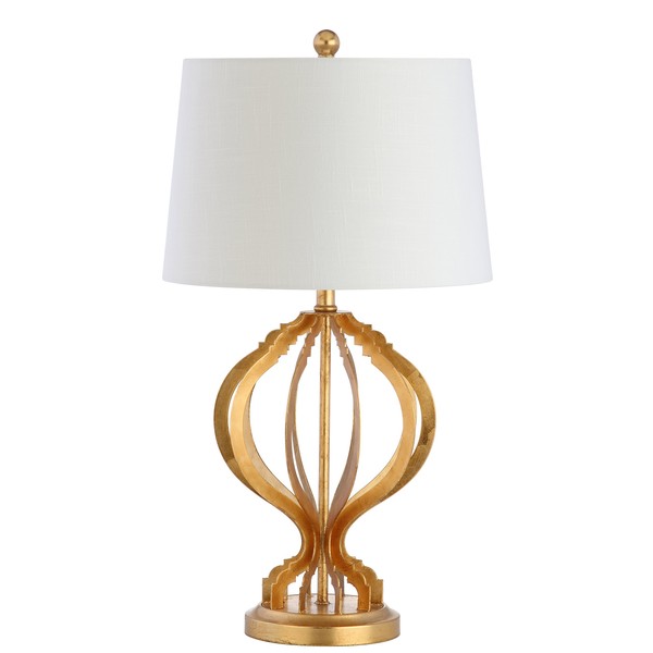 JONATHAN Y JYL3025A Sebastian 28.5" Metal Trellis LED Table Lamp