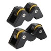 2PCS Aluminium and Bearing Billiards Cue Straightness Detector Straightening Calibrator