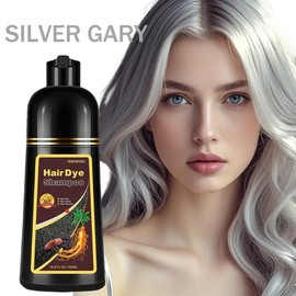 Natural Coffee Hair Dye Shampoo – 3-in-1 Herbal Formula for Men & Women, Long-Lasting Color in 10-15 Mins, Instant Color Shampoo Hair Shampoo Champu Con Tinte Para Canas, Paraben-Free & Hypoallergenic 16.9 Fl Oz:_Chestnut Brown 