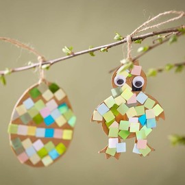 DIY Easter Decoration Kit - Egg and Chick - Pack of 2