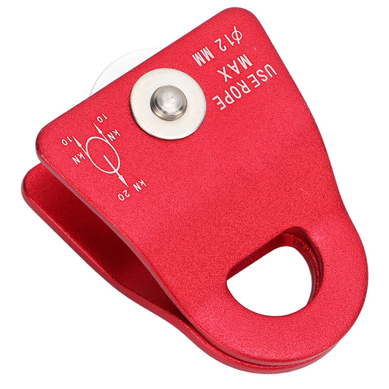 20KN Climbing Pulley Aluminum Mg Alloy Downhill Side Plate Single
