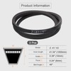sourcing map 3 Pcs Z-41 Z Type V-belt 1050mm/41.34" Inner