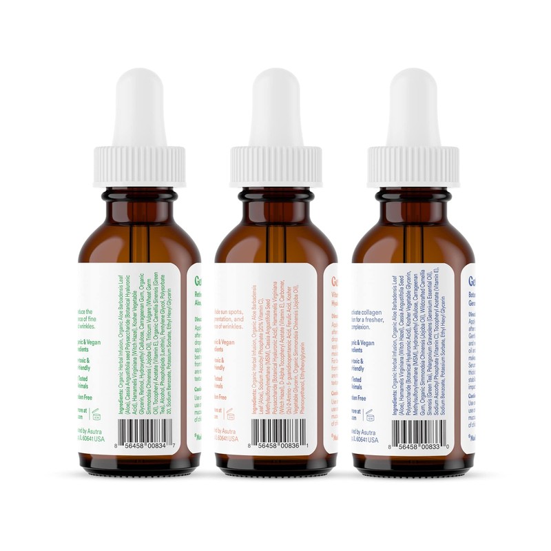 ASUTRA Serum Variety Set (3pk) | Includes 20% Vitamin C
