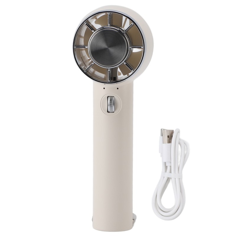 Handheld Fan 1800mAh USB Rechargeable Small Fan Powerful Airflow Noise