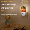 FOISIIAEA Palm Trees at Sunset Night Light, Beach Plug-in Nightlight