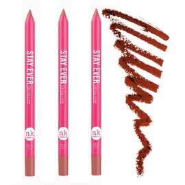 3 Pack of Stay Ever Long Lasting Matte Lip Liner Gels in the shade Nudy Coral