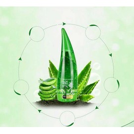 Mr. Gadget's Solutions 99% Gel Aloe Vera Gel Smoothing Acne Face Skin Cream Moisturizing 120ML