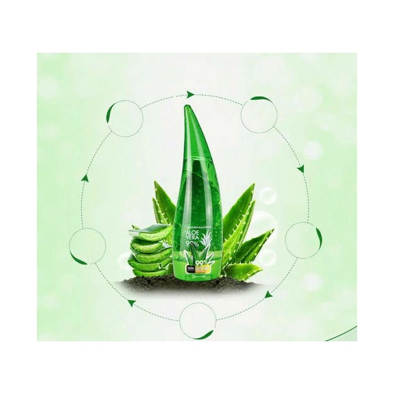Mr. Gadget's Solutions 99% Gel Aloe Vera Gel Smoothing Acne