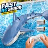 BLmukce 2.4GHz Remote Control Shark Toy for Pool, 1:18 Scale