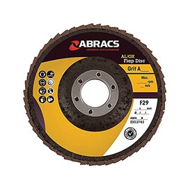Abracs ABFA115B080 115mm x 80g Aluminium Oxide Flap Disc