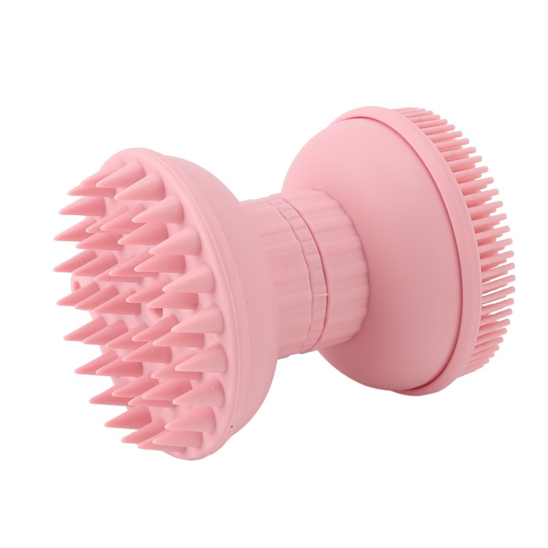 3 In 1 Cleansing Shampoo Manual Massage Brush Dual Head