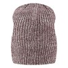 Kangol Unisex Marl Beanie Beret Hat, brown, Unit size