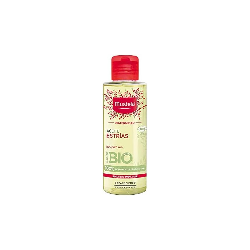 Mustela Maternidad Aceite Prevención Estrías Corporal, 105ml