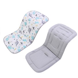Stroller Cushion for Baby, Cotton Stroller Seat Liners Universal Stroller Cushion Pad for Toddler 34x78cm, 1 Pack (Dinosaur)