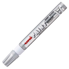 Uni Paint Marker - Medium Bullet Tip - Medium Shiny Silver (PX-20)