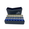 Domino Corona Extra Profesional Fondo Azul en Estuche de Dos