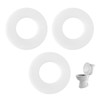 3-Pack Clear Flush Valve Seal for Ideal Standard - Toilet