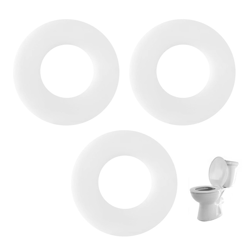 3-Pack Clear Flush Valve Seal for Ideal Standard - Toilet