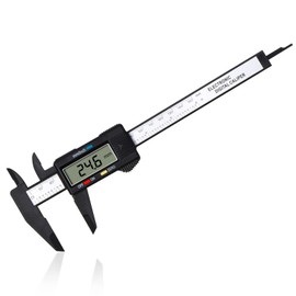 Vinabo Vernier Calliper Digital Calliper, 150 mm / 6 Inch Classic Caliper Digital with Large LCD Display for Outdoor Indoor and Depth Measurement Digital Caliper Electronic Measuring Tool