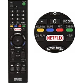 Mando a distancia universal para Sony-TV-Remote, repuesto para todos los Sony bravia LCD LED HD Smart TV Remote RMT-TX100U/ RMT-TX102U/ RMT-TX200U/ RMT-TX300U/RMT-TX300P