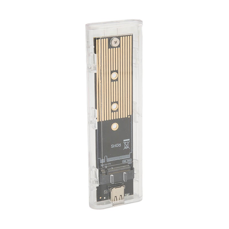 M.2 NVMe SATA SSD Enclosure NVMe to USB C 3.1