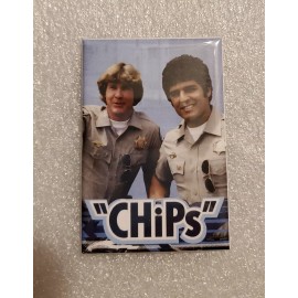 CHIPS TV Series  Refrigerator Magnet 2" by 3"
