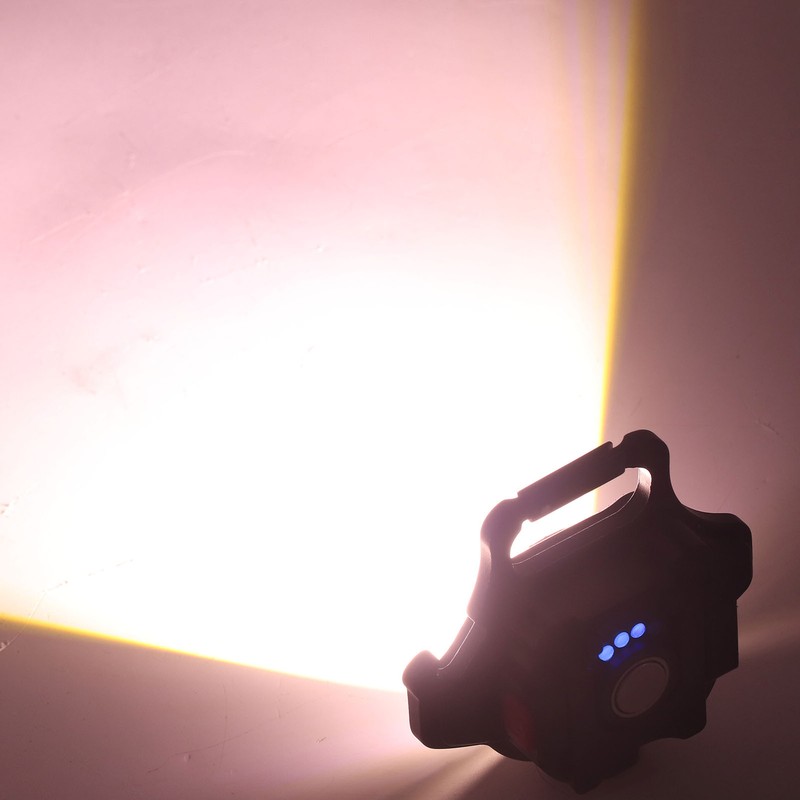 COB Small Flashlight 500LM Rechargeable Portable Mini Pocket Light with